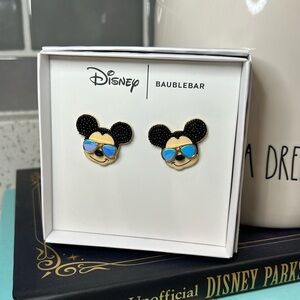 Disney x BAUBLEBAR limited edition collaboration collab Mickey Mouse earrings